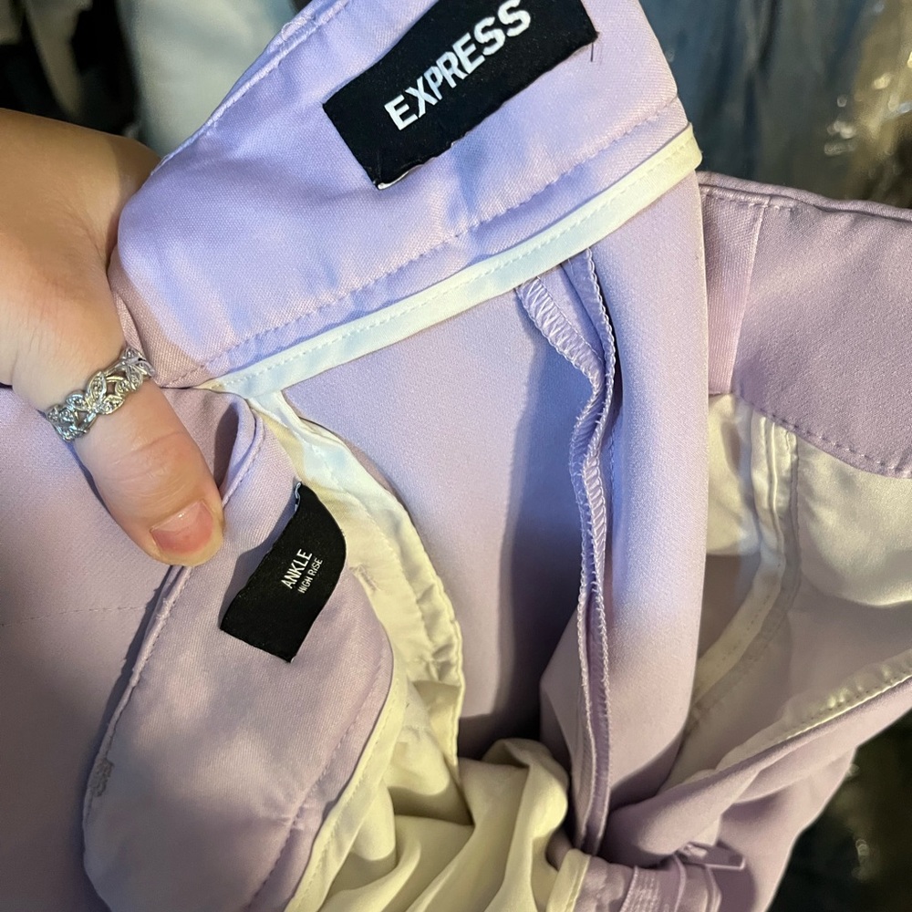 Express Light Purple Pants